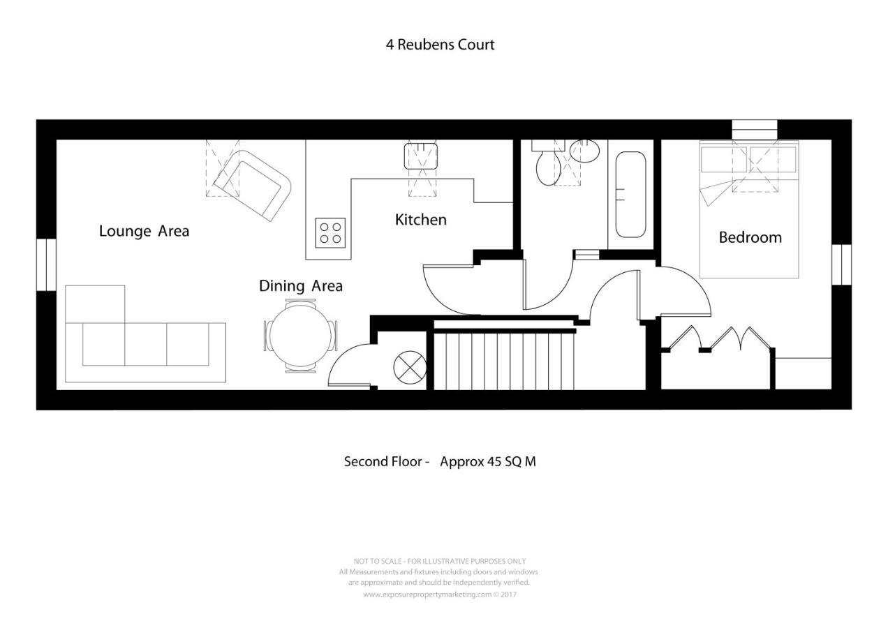 יורק City Apartments - Reubens Court מראה חיצוני תמונה
